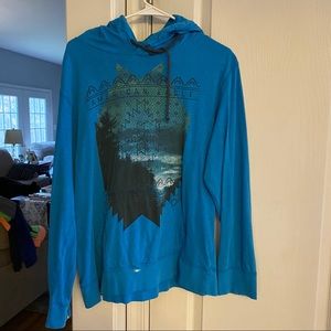 American Eagle long sleeve with hoodie